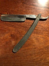 Rare Antique / Vintage WUG Solingen Full Hollow Ground German Straight Razor