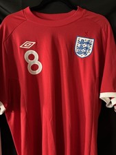 England Gascoigne Strip Red No