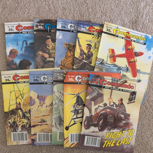 Commando comics 2430 2431 - 10,
