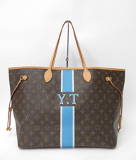 Authentic Louis Vuitton Monogram Neverfull GM  Brown Tote Bag Handbag F#46447