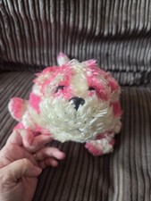 Bagpuss 1999 Vintage Plush Soft Toy Cat Laying Down, 12-inch