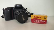 Nikon F70 Camera With Lenses