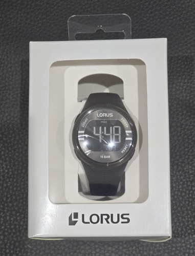 Lorus watch black bar - watch,