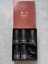 Royal brierley crystal glasses - crystal,