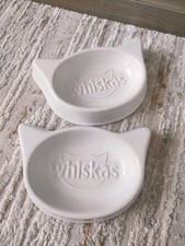 WHISKAS Cat Food Bowl White