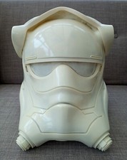 Star Wars First Order TIE Pilot Helmet Prop Full Size Raw cast from Anovos
