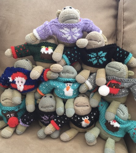 Hand knitted for tips - hand,