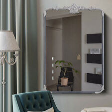 Outdoor Garden Mirror Silver