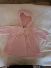 Mothercare Vintage 83? Pink Fleece Pram Jacket, Size 70cm
