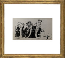 GREETING CARD OF JEAN-PAUL LE