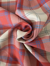 Johnstons Of Elgin Lightweight Pure Wool Tartan Fabric 2m X 145cm