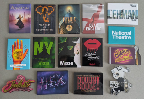 Musical theatre show magnets - show,