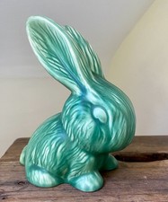 FLAXMAN WARE WADE HEATH SNUB NOSE Green RABBIT Vintage Adorable