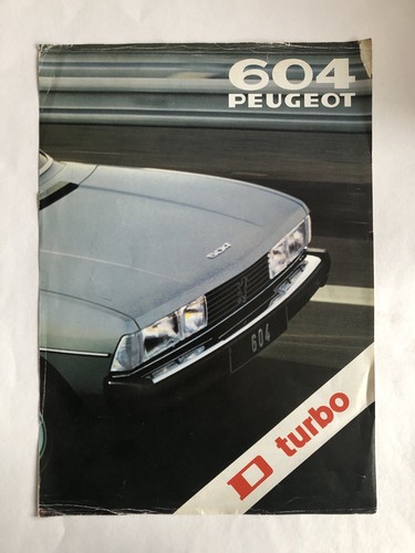 Peugeot 604 turbo diesel - peugeot,