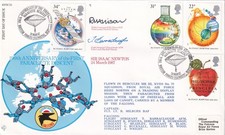  1997 Sir Isaac Newton official FDC RFDC53 double signed 