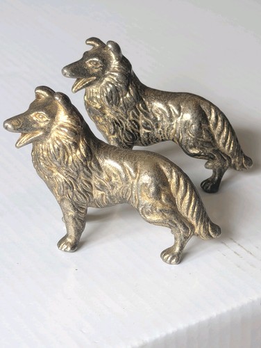 Pair vintage brass - of,