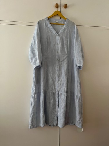 Poetry linen dress - linen, size