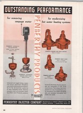 1940 Ad * Penberthy Injector Company Detroit MI