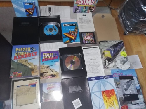Vtg big box - box, game