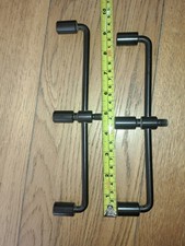 Cygnet Swan Neck 3 Rod Buzz Bars Black Carp Coarse Fishing