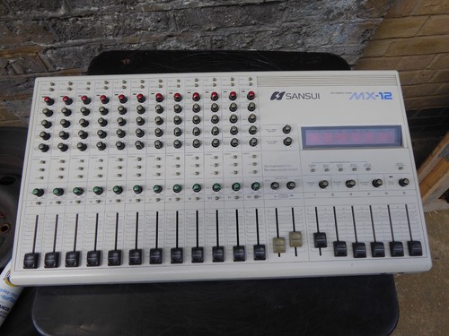Rare working sansui - rare, mx-12