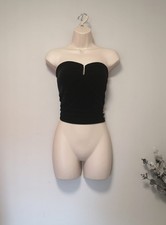 NEW Black Sweetheart Neckline