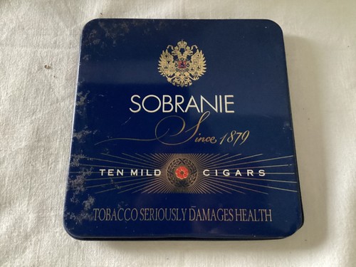Sobranie ten mild cigar - mild, tin
