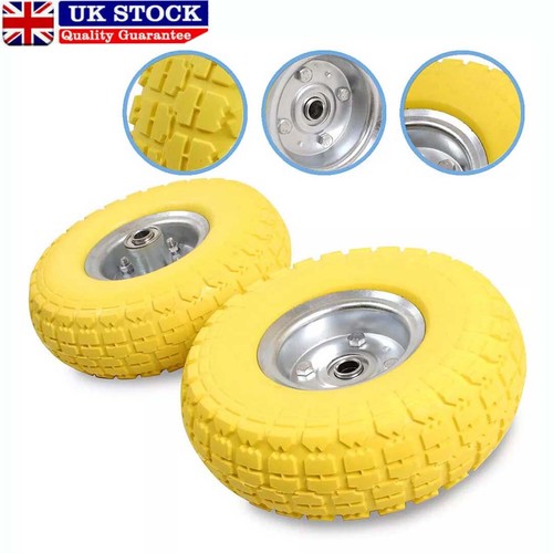 Solid rubber tyre - 2x, 10"