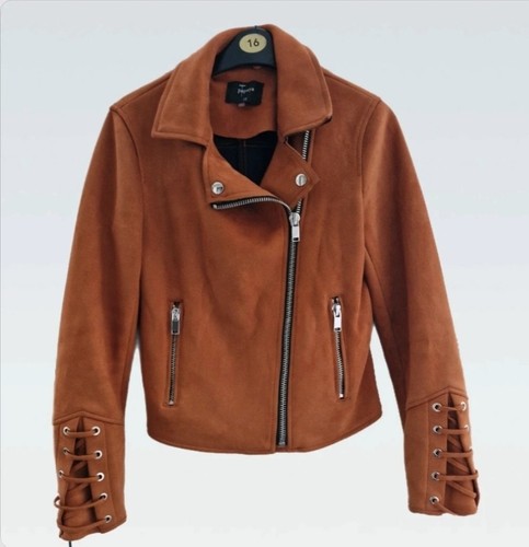 Papaya rust faux - faux, biker