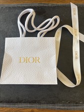 Dior White Empty Gift Bag With