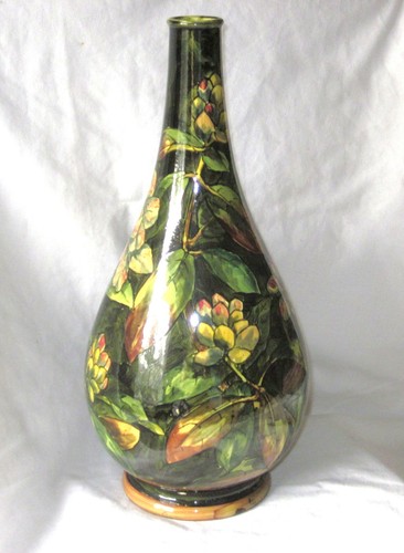 Doulton lambeth faience vase - doulton,