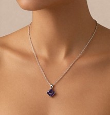 Sterling Silver Amethyst Cubic