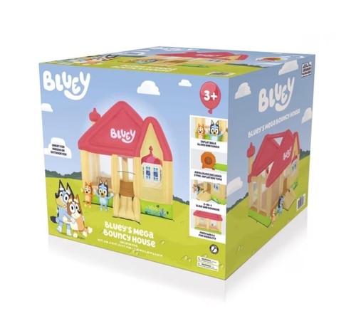New sealed bluey - mega, bouncy