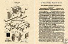 Berliner GRAMOPHONE US PATENT