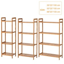 4 Tier Narrow/Large Solid Wood
