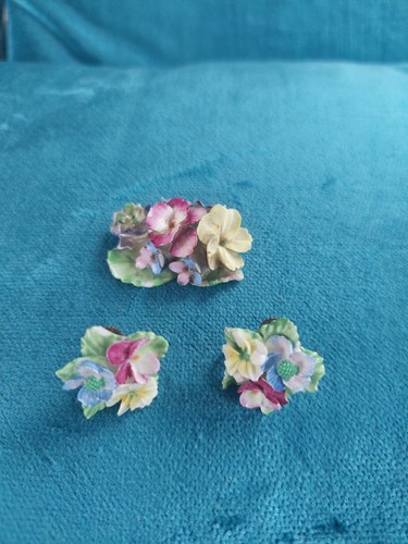Vintage flower coalbrook bone - flower,