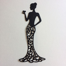 8 Black 'Elegant Lady'