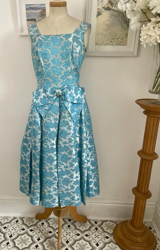 50s vintage tea dress stunning - 50s,