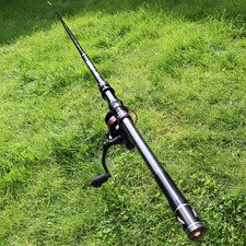 11 ft 8" or 9 ft 8" Telescopic Fishing Rod, Reel & Line | 7000/6000 Reel