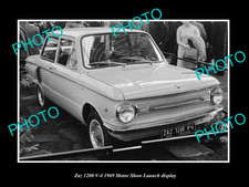 OLD 8x6 HISTORIC PHOTO OF ZAZ