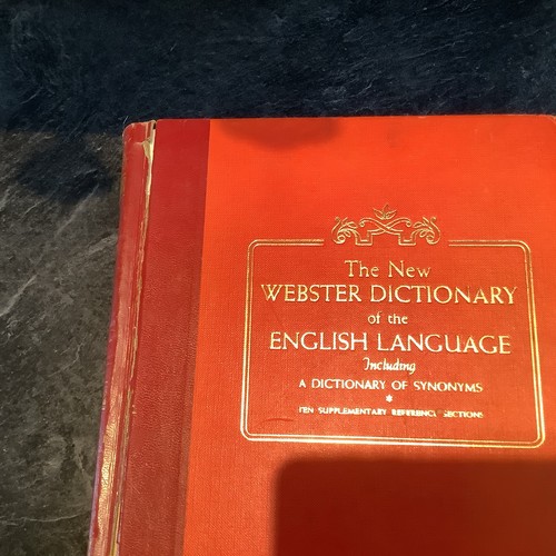 The new webster dictionary - the,