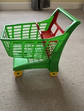 Green & Red Child’s Shopping Trolley