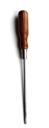 Vintage wooden handled - wooden,