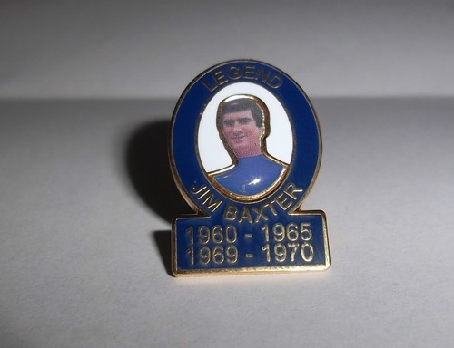 Rangers badge jim baxter - fc,