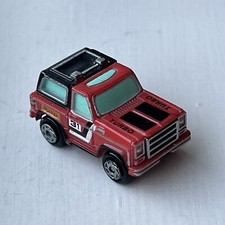Galoob Micro Machines Chevrolet Blazer K5 1973 Red #31 Vintage 1986