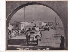 Original Press Photo WW2 South African armored cars enter Benghazi 23.1.1942