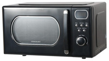 Cookology Retro Microwave 800W Freestanding 20L - Black RETDD20BK