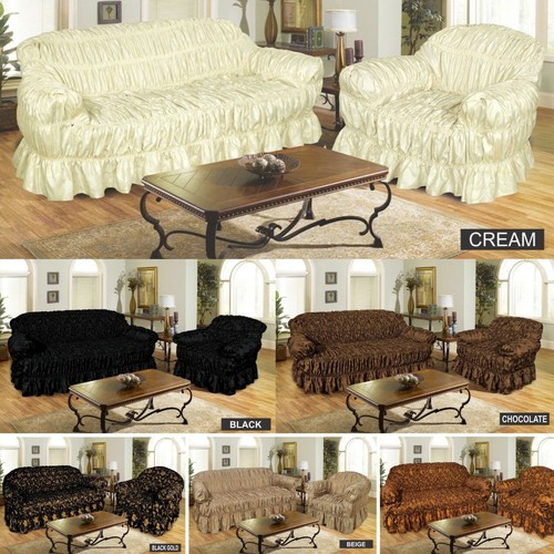Jacquard elastic stretch sofa - jacquard,