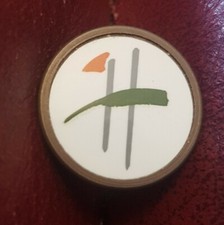 Harrods Golf Ball Marker (Vintage Brass)