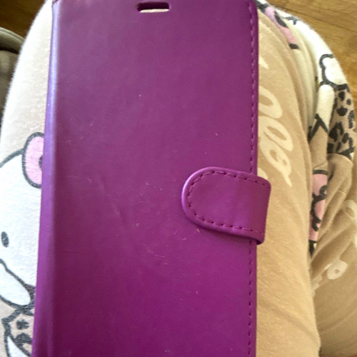 Purple folio flip mobile - mobile, phone